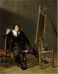 Portrait of Dirck Hals: Self-portrait